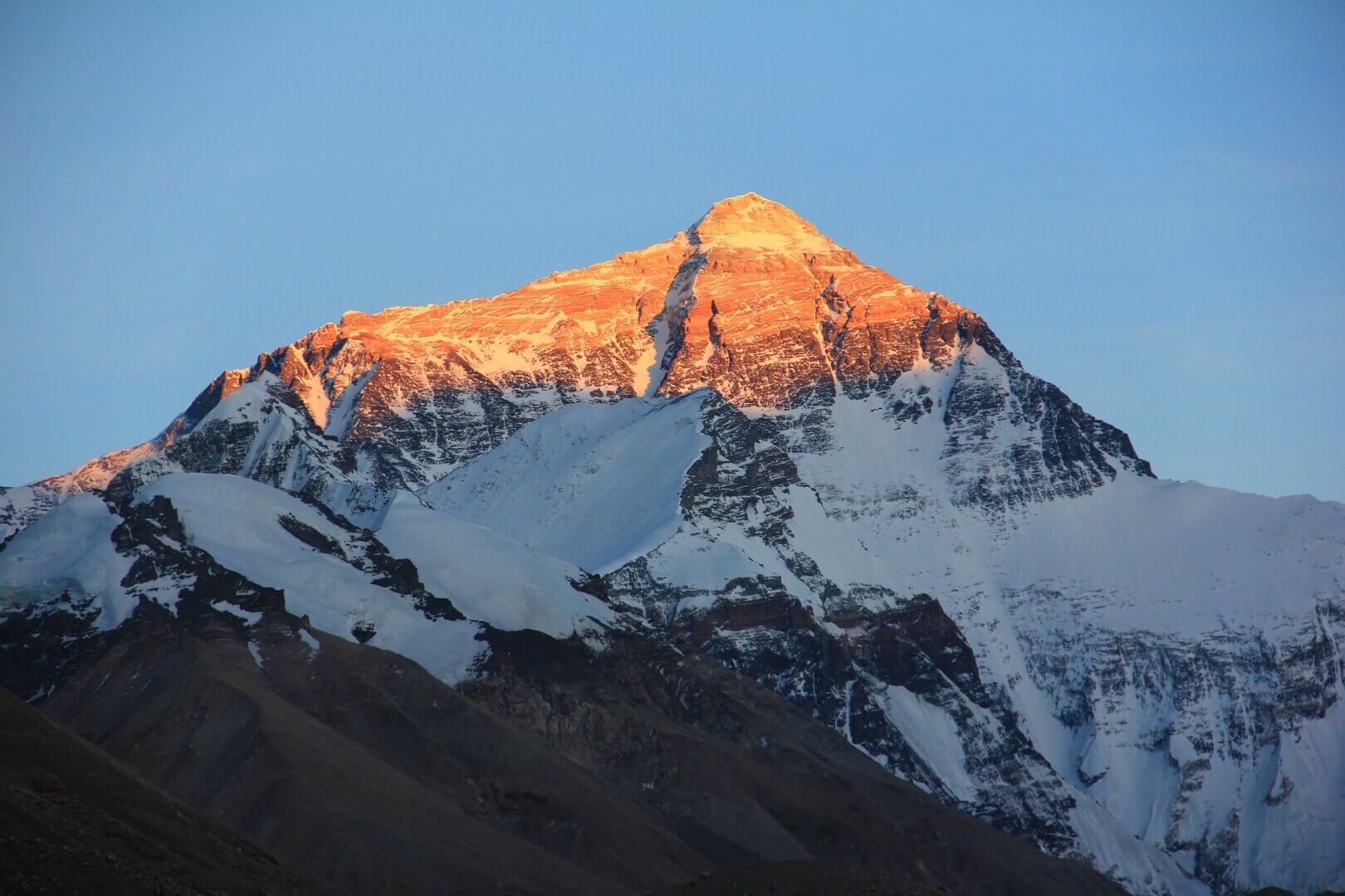 La cima de las Montañas Rocosas
